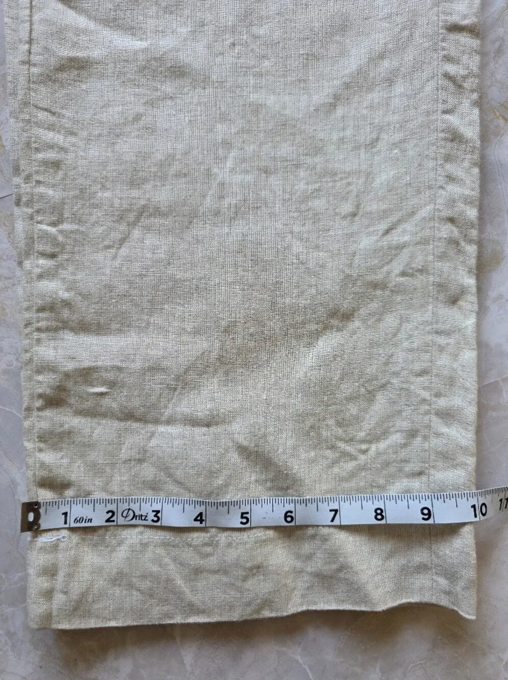 Banana Republic HighRise Relaxed Straight Linen 12 Pants Quiet Luxury EuroSummer